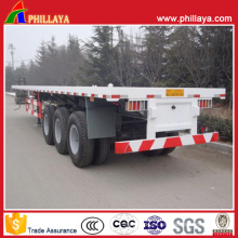 Transport 40ft Container Platform Semi Truck Trailer en venta